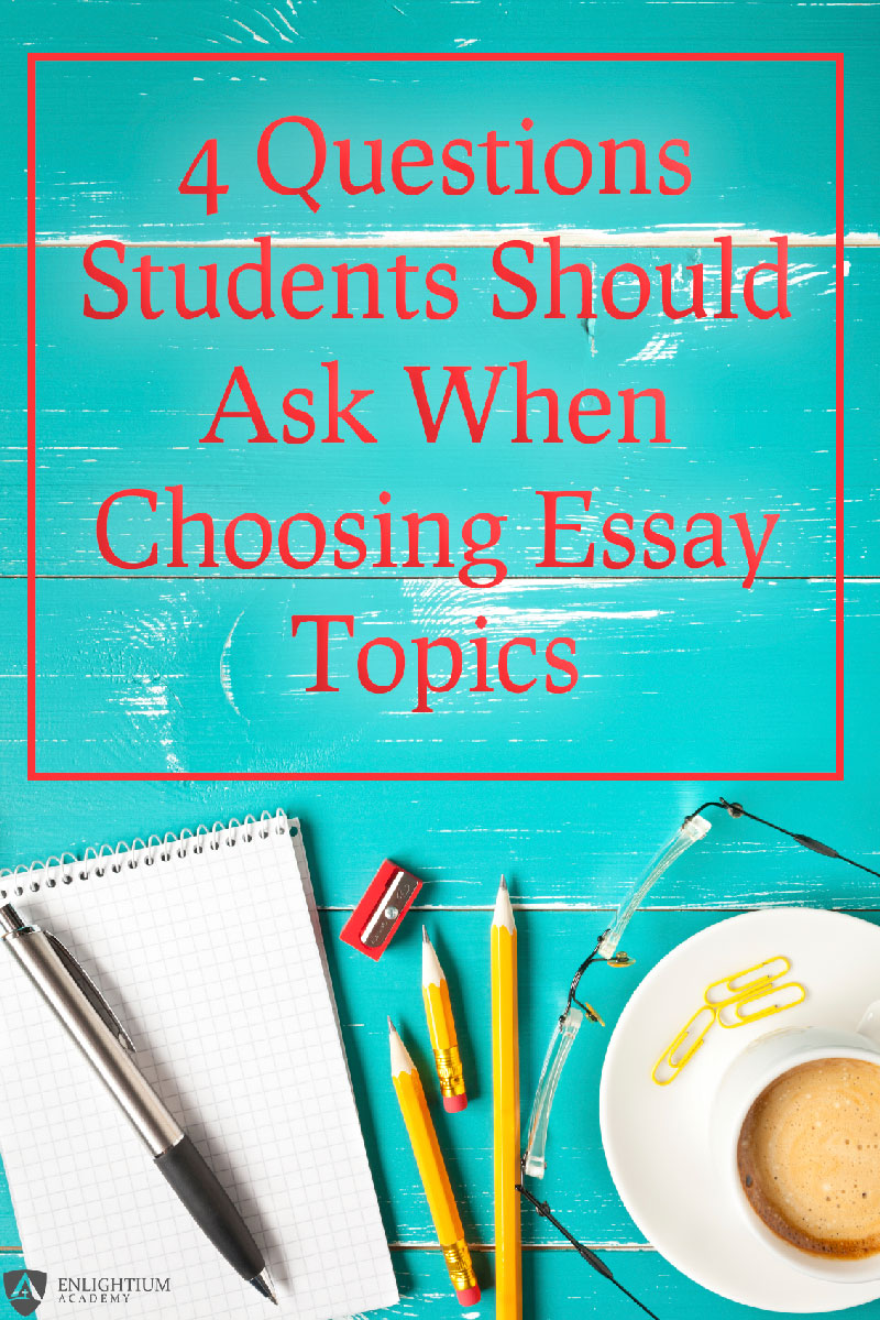 essay topics about student